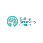 Eating Recovery Center logo featuring a stylized tree design on a teal background.